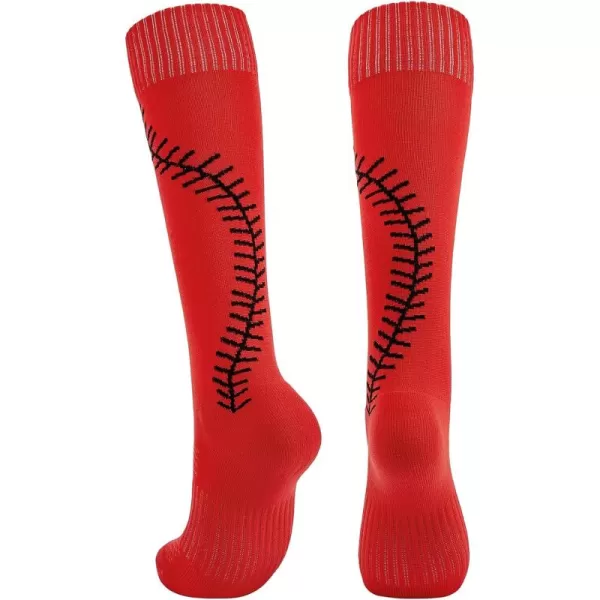 Zando Softball Socks with Stitchs for Youth Girls &amp; Adult Women Athletic Football Baseball Soccer Socks Kids Pattern