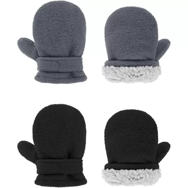 Zando Toddler Gloves Kids Winter Gloves Fleece Lined Gloves Baby Mittens