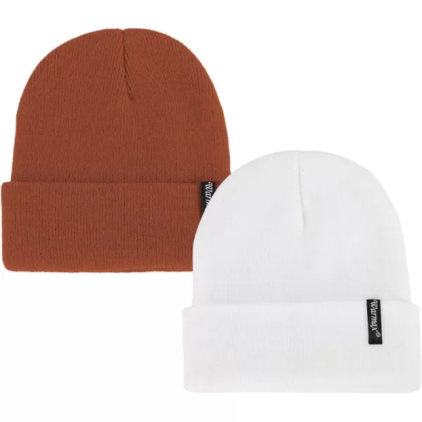 Zando Unisex Kids Beanie Warm Soft Baby Beanie Knit Toddler Beanies for Boys Girls Winter Hat for Infant Beanie Hat
