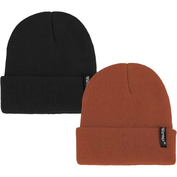 Zando Unisex Kids Beanie Warm Soft Baby Beanie Knit Toddler Beanies for Boys Girls Winter Hat for Infant Beanie Hat