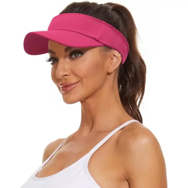 Zando Womens Visor Hats for Women Adjustable Beach Sun Visors for Women Sports Outdoor Unisex Golf Tennis Visor for Men