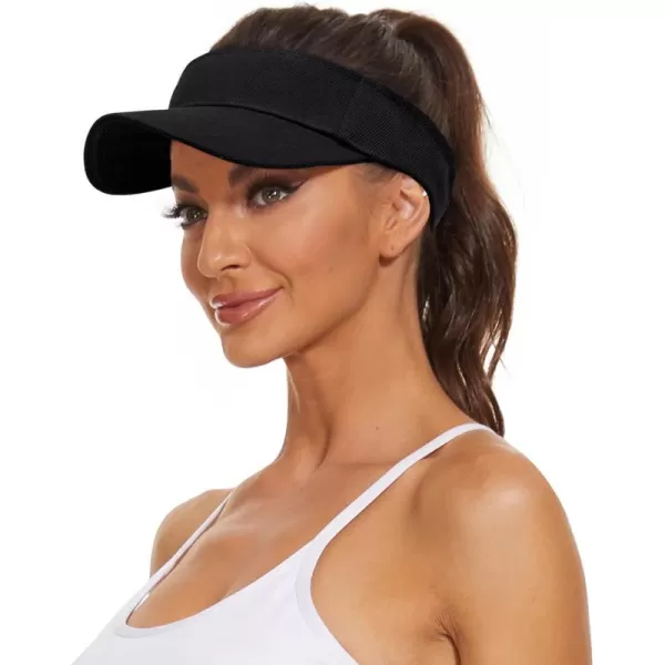 Zando Womens Visor Hats for Women Adjustable Beach Sun Visors for Women Sports Outdoor Unisex Golf Tennis Visor for Men