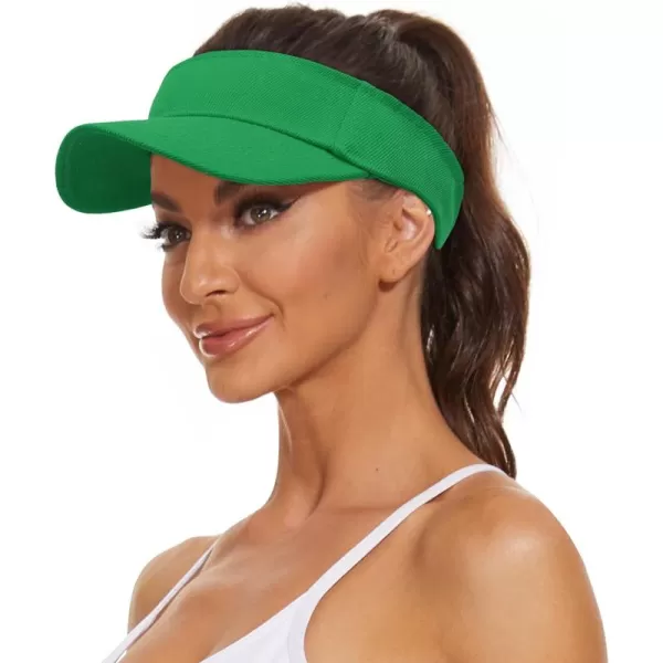 Zando Womens Visor Hats for Women Adjustable Beach Sun Visors for Women Sports Outdoor Unisex Golf Tennis Visor for Men