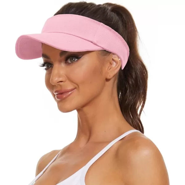 Zando Womens Visor Hats for Women Adjustable Beach Sun Visors for Women Sports Outdoor Unisex Golf Tennis Visor for Men