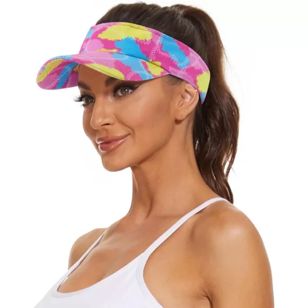 Zando Womens Visor Hats for Women Adjustable Beach Sun Visors for Women Sports Outdoor Unisex Golf Tennis Visor for Men