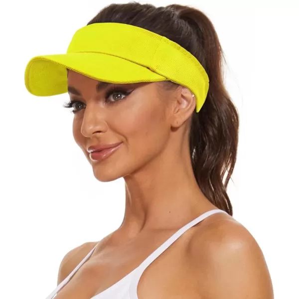 Zando Womens Visor Hats for Women Adjustable Beach Sun Visors for Women Sports Outdoor Unisex Golf Tennis Visor for Men