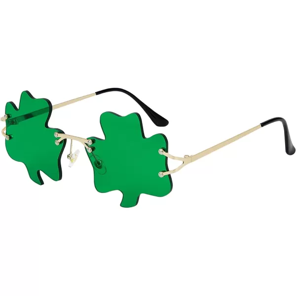 Zando Rhinestone Heart Sunglasses for Women Rimless Transparent Heart Shaped Sunglasses Colorful Heart Glasses Party