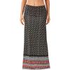 imageZando Long Skirts for Women Trendy Dresses High Waisted Maxi Skirt Casual Workout Stretchy Flared Flower Skirt for GirlsBlack Red