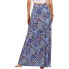 imageZando Long Skirts for Women Trendy Dresses High Waisted Maxi Skirt Casual Workout Stretchy Flared Flower Skirt for GirlsCelosia Caracas