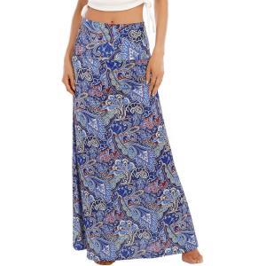 imageZando Long Skirts for Women Trendy Dresses High Waisted Maxi Skirt Casual Workout Stretchy Flared Flower Skirt for GirlsCelosia Caracas