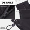 imageZando Cropped Puffer Vest for Women Fashion Oversized Lightweight Winter Vest Outerwear Sleeveless Zip Up Stand Collar Vest Jacket Gilet Padded Puffer Coat with Pockets Black Small