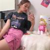 imageZando High Waisted Cargo Mini Skirt Y2K Bodycon Denim Mini Skirt Y2K Jean Skirt with Pockets Y2K Button Cargo SkirtHot Pink