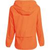 imageZando Lightweight Rain Jacket Women Raincoat for Women Packable Rain Coat Windbreaker Rain Jackets Waterproof with HoodPlus Orange