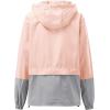 imageZando Lightweight Rain Jacket Women Raincoat for Women Packable Rain Coat Windbreaker Rain Jackets Waterproof with HoodPlus Z Pink