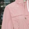 imageZando Packable Rain Jacket Women Waterproof Long Rain Coat Lightweight with Hood Windbreaker Jackets Outdoor Trench CoatA10 Pink