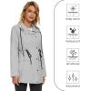 imageZando Raincoat for Women Rain Jackets for Women Waterproof Lightweight Windbreaker Outdoor Hooded Trench Coat Long Rain CoatsGray