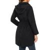 imageZando Womens Rain Jackets for Women Waterproof Rain Coats for Women Active Packable Raincoat Windbreaker Jacket with HoodA01 Black