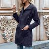 imageZando Womens Rain Jackets for Women Waterproof Rain Coats for Women Active Packable Raincoat Windbreaker Jacket with HoodA03 Navy Blue