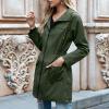 imageZando Womens Rain Jackets for Women Waterproof Rain Coats for Women Active Packable Raincoat Windbreaker Jacket with HoodA04 Army Green