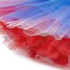 imageZando Layered Tutu Tulle Skirt Ballet Skirt Dance Tutu Princess Dress Ruffle Fluffy Skirt Halloween Costumes for WomenAmerican Flag Tutu