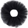imageZando Layered Tutu Tulle Skirt Ballet Skirt Dance Tutu Princess Dress Ruffle Fluffy Skirt Halloween Costumes for WomenBlack Tutu