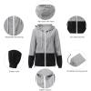 imageZando Plus Size Rain Jacket Womens Waterproof with Hood Windbreaker Travel Rain Coat for Women Lightweight Packable RaincoatGrey