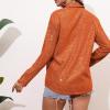 imageZando Sequin Tops for Women Button Down Shirt Sparkly Tops for Women Sparkle Tops for Women Sequin Top Casual Party Club02 Orange
