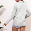 imageZando Sequin Tops for Women Button Down Shirt Sparkly Tops for Women Sparkle Tops for Women Sequin Top Casual Party ClubWhite
