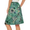 imageZando Tennis Skirts for Women with Pockets Athletic Knee Length Golf Casual Skorts Shorts Sports Drawstring Waist SkirtDark Gypsophila