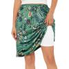 imageZando Tennis Skirts for Women with Pockets Athletic Knee Length Golf Casual Skorts Shorts Sports Drawstring Waist SkirtDark Gypsophila