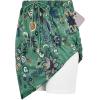 imageZando Tennis Skirts for Women with Pockets Athletic Knee Length Golf Casual Skorts Shorts Sports Drawstring Waist SkirtDark Gypsophila