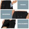 imageZando Tennis Skirts for Women with Pockets Athletic Knee Length Golf Casual Skorts Shorts Sports Drawstring Waist SkirtGypsophila