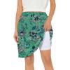imageZando Tennis Skirts for Women with Pockets Athletic Knee Length Golf Casual Skorts Shorts Sports Drawstring Waist SkirtGypsophila