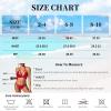 imageZando 2 Piece Sexy Bikinis for Women Halter Straps Crisscross Triangle Bikini Cheeky Brazilian Thong Bikini Bathing SuitDark Green