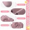 imageZando Baby Girl Socks Cotton Baby Knee High Socks Cute Ruffle Socks for Toddler Girls Infant Uniform Stockings SeamlessMulticolor2 5 Pairs