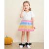 imageZando Girls Ruffle Socks Big Double Lace Turn Cuff Dress Socks Cute Lace Socks for Toddler and Kids 23 Pairs3Black
