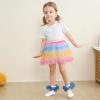 imageZando Girls Ruffle Socks Big Double Lace Turn Cuff Dress Socks Cute Lace Socks for Toddler and Kids 23 Pairs3Navy