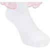 imageZando Girls Ruffle Socks Big Double Lace Turn Cuff Dress Socks Cute Lace Socks for Toddler and Kids 23 Pairs3Pink