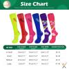 imageZando Pink Soccer Softball Baseball Football Socks for Youth Kids Athletic MultiSport Knee High Tube Socks with Stitches OverTheCalf Socks Unisex Rose Red XS