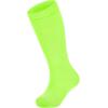 imageZando Toddler Soccer Socks Boys Girls Knee High Striped Tube Socks Kids School Uniform Dress Socks Athletic Long SocksNeon Green  Hot Pink