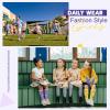 imageZando Toddler Soccer Socks Breathable Kids Football Baseball Socks Cotton Toddler Knee High Socks Pattern Printed SocksNeon Soccer Print