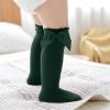 imageZando Baby Knee High Socks Infant Newborn Toddler Socks Cotton Ruffle Socks Warm Girls Boys Long Stockings 36 PairsBows Multi Color 6pairs