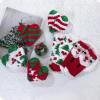 imageZando Kids Fuzzy Socks Soft Christmas Slipper Socks for Kids Warm Winter Socks Comfy Fluffy Socks for GirlsA 3 Pairs Multicolor 1