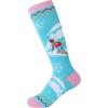 imageZando Kids Ski Socks Winter Warm Socks Thermal Hiking Snowboarding Socks Thick Boot Socks for Boys Girls 12 Pairs2 Pairs Blue  Pink