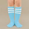 imageZando Kids Soccer Socks Knee High Sock for Boys Girls Breathable Kids Youth Baseball Socks Cotton Boys Long Tube Socks00 Baby Blue