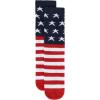 imageZando Kids Soccer Socks Knee High Sock for Boys Girls Breathable Kids Youth Baseball Socks Cotton Boys Long Tube Socks04 American Flag