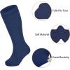 imageZando Kids Soccer Socks Youth Baseball Football Softball Socks Cotton Uniform Socks Girls Knee High SocksPinkNeon GreenBlack