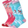 2 Pairs Blue & Pink