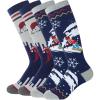 2 Pairs Dark Blue & Grey Blue