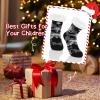imageZando Kids Fuzzy Socks with Grips Toddler Slipper Socks Baby Christmas Socks Boys Girls Winter Socks Cozy Socks for KidsBlue Dinosaur